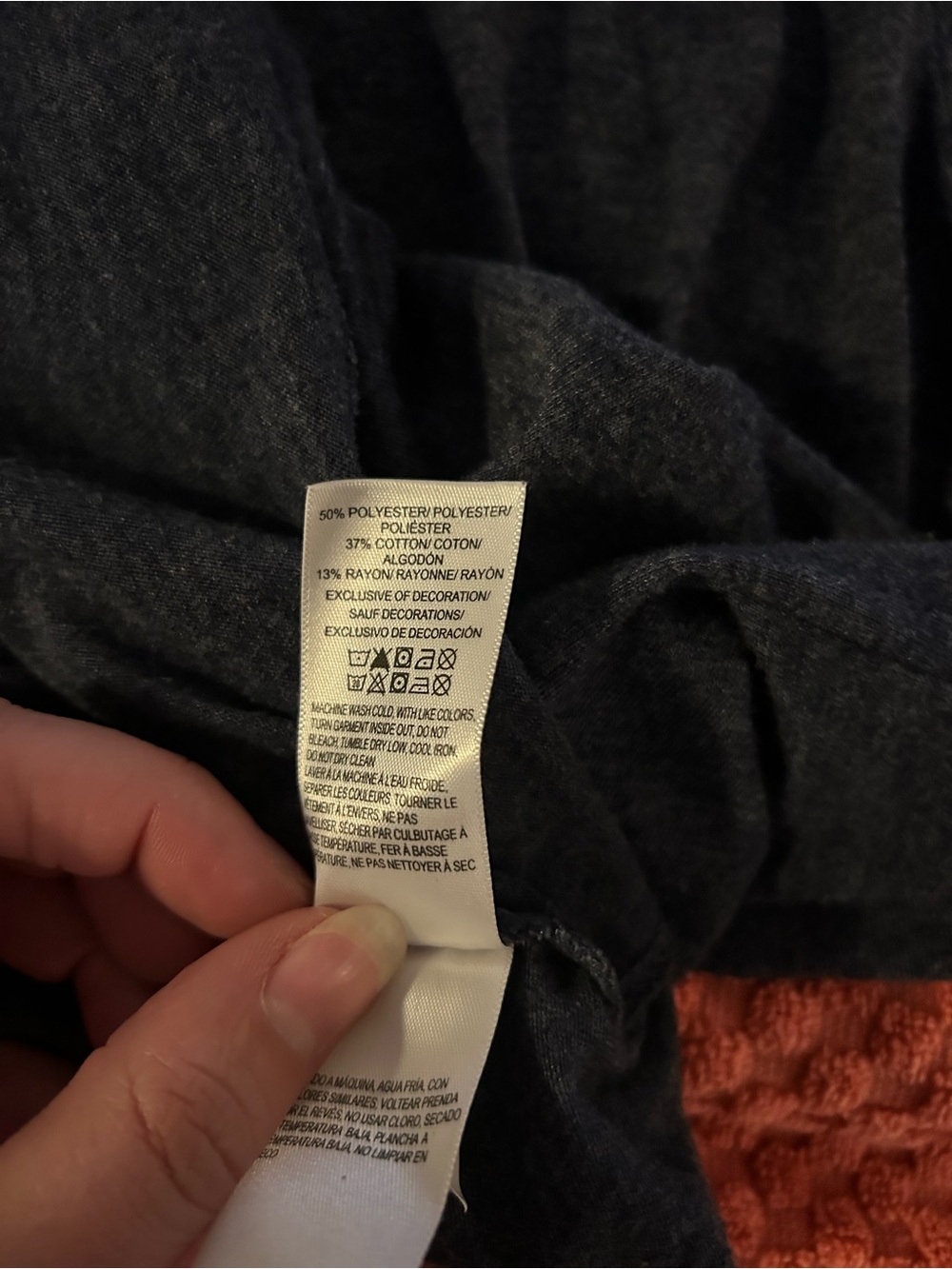 Lucky Brand Navy Short-Sleeve Tee with Rose and Gold Graphic - Picture 5 of 5